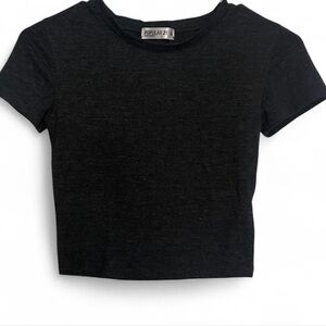 Popular 21 Black Crop Top